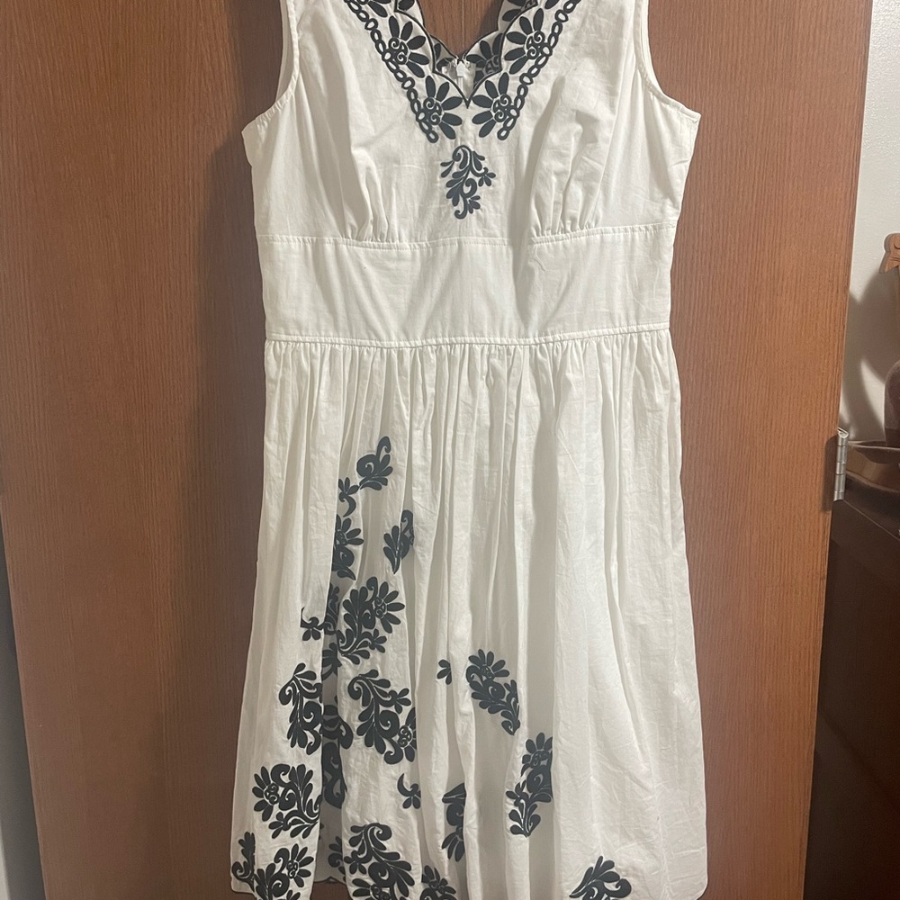 INC International Concpts White Summer Dress 10 - Picture 2 of 5